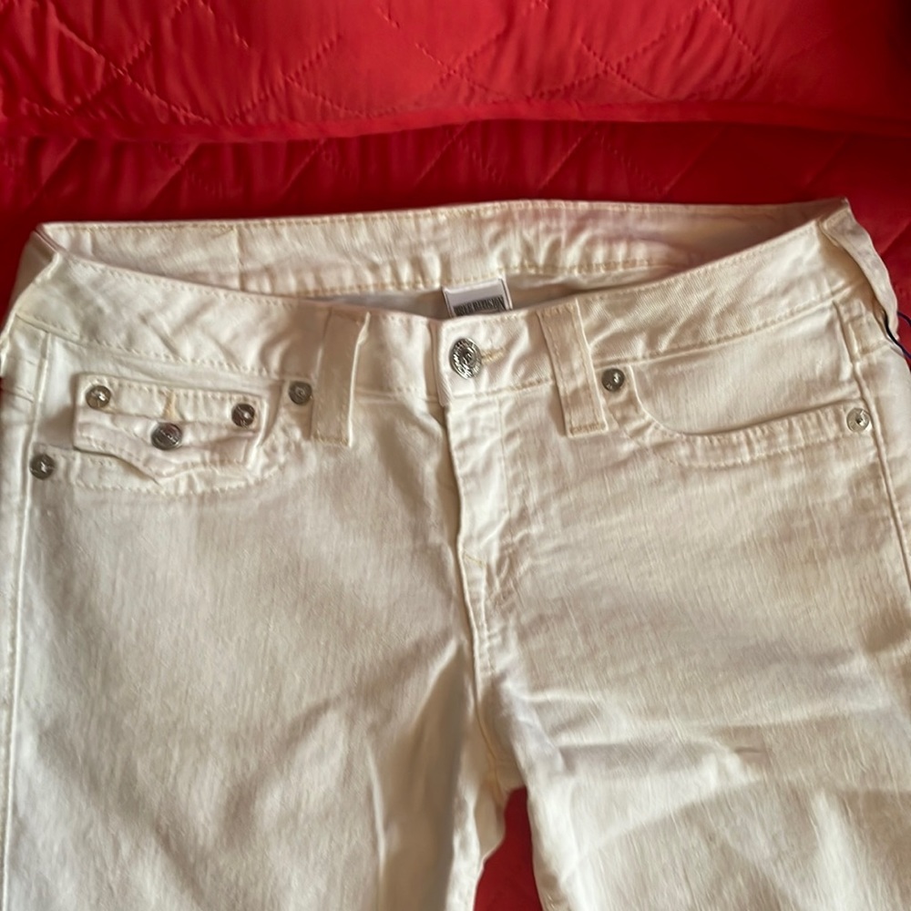 True Religion, white, 31